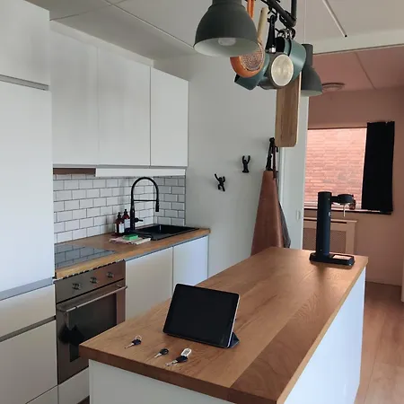 Апартаменты Nordic Design Flat Including Bikes Копенгаген